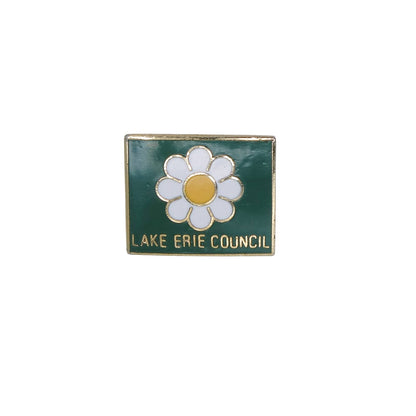 LAKE ERIE COUNCIL デイジー ガールスカウト ピンズ ピンバッチ 花
