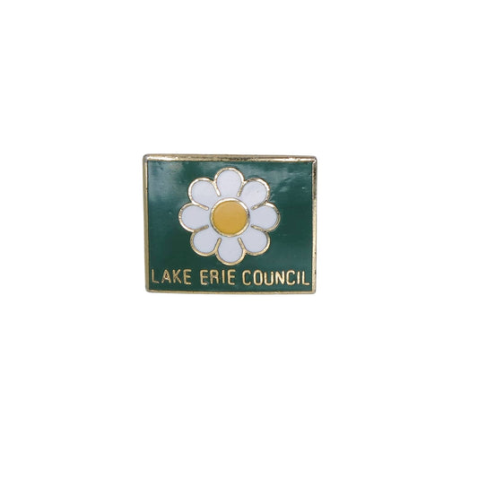 LAKE ERIE COUNCIL デイジー ガールスカウト ピンズ ピンバッチ 花