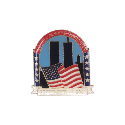 WE WILL ALWAYS REMEMBER 9.11 追悼 ピンズ