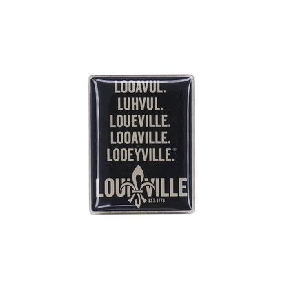 LOUISVILLE ケンタッキー州 ルイビル ピンズ 発音ネタ ピンバッジ
