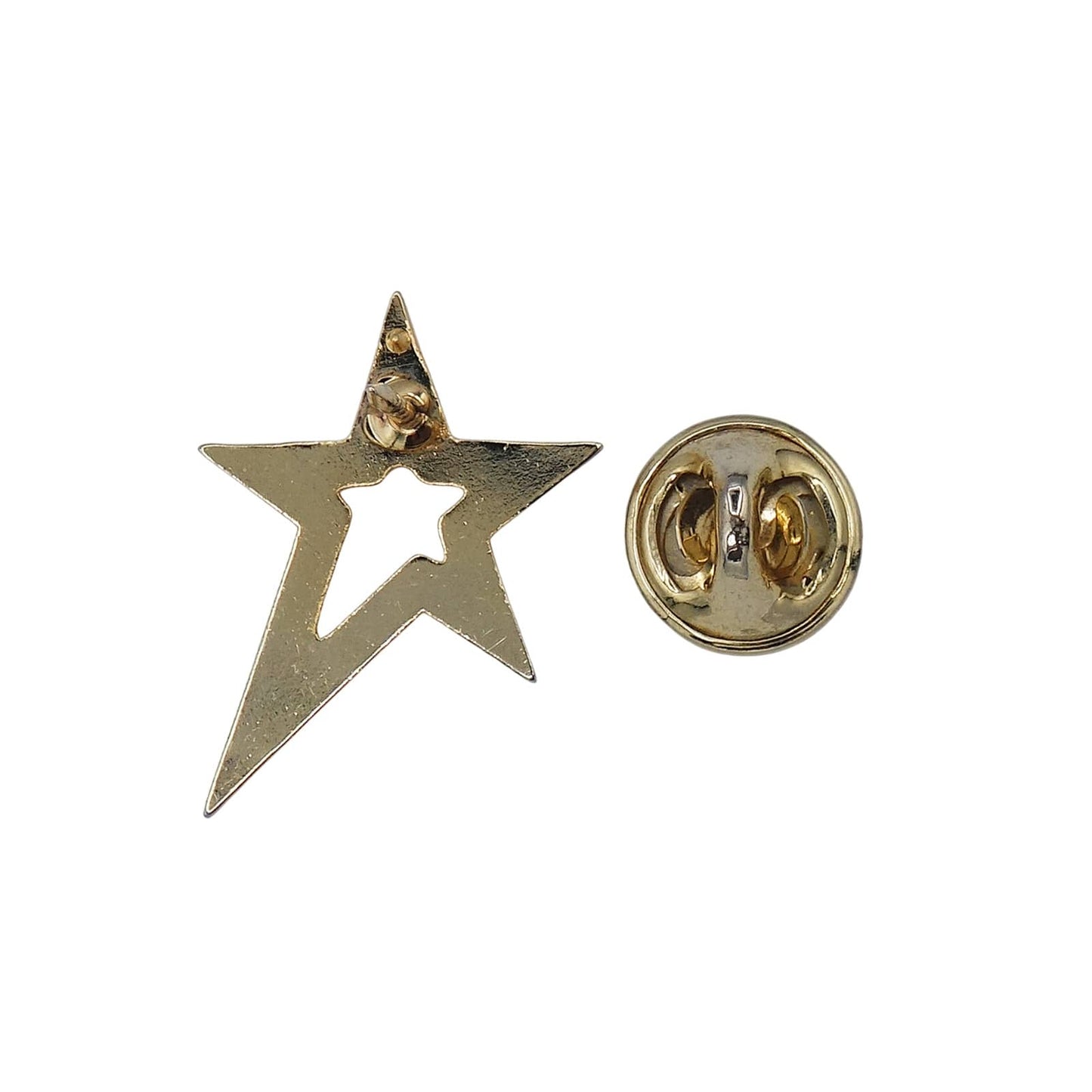 スター 星型 ピンズ 金色 ピンバッチ