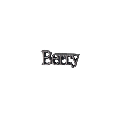 Berry 小型 ピンズ 文字 英語 ラペルピン ピンバッチ