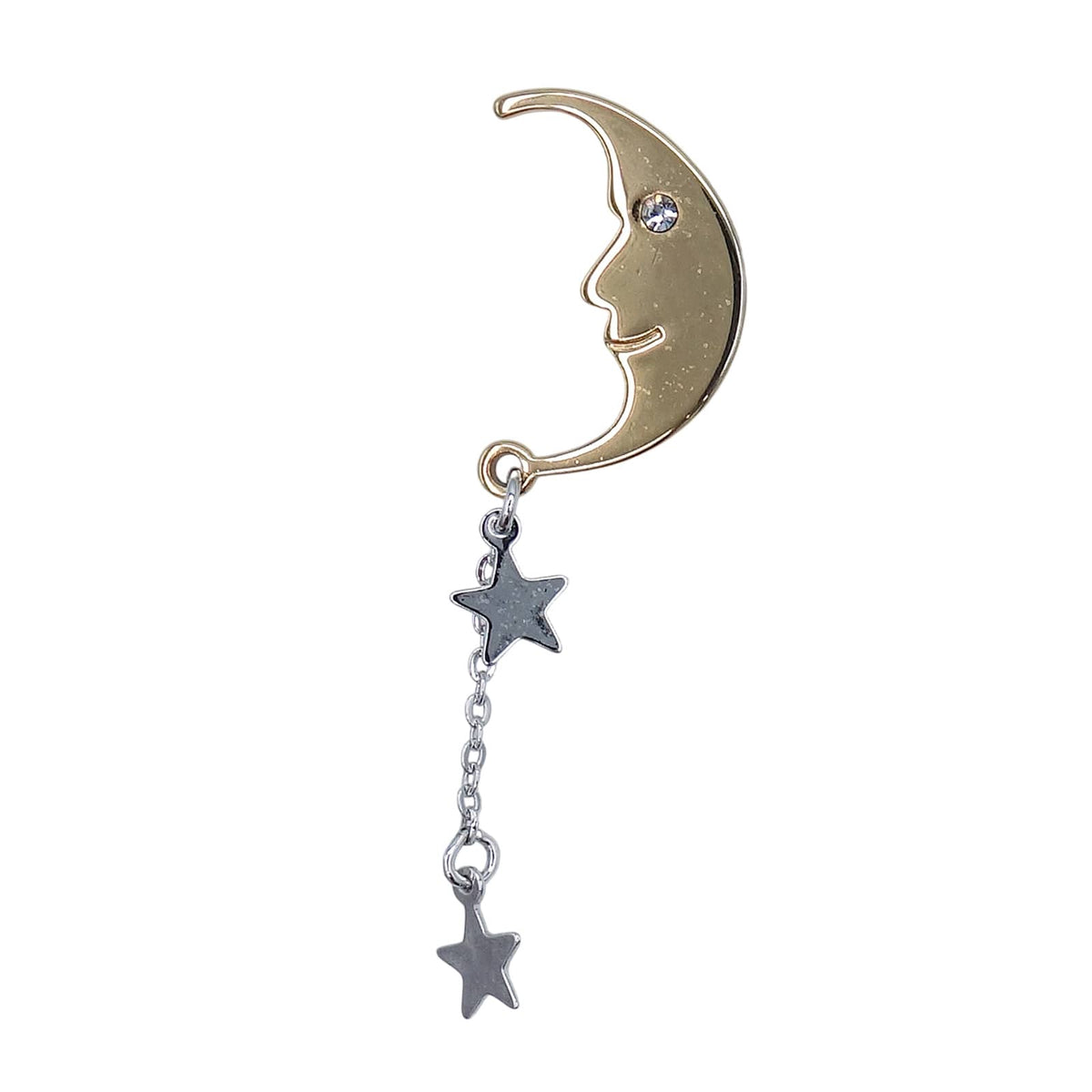 AVON 三日月と星 ピンズ エイボン アクセサリー ピンバッチ