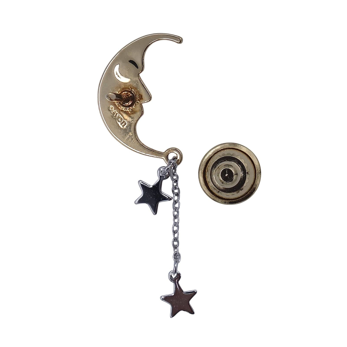 AVON 三日月と星 ピンズ エイボン アクセサリー ピンバッチ
