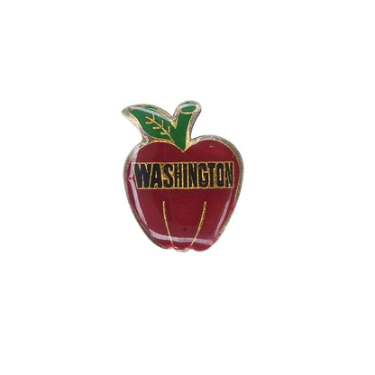 WASHINGTON リンゴ ピンズ ワシントン州 レトロ ピンバッチ
