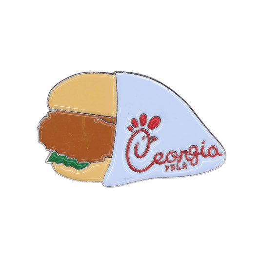 Future Business Leaders of America チキンサンドウィッチ型 ピンズ ピンバッチ