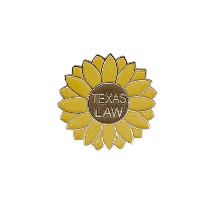 TEXAS LAW ヒマワリ ピンズ テキサス大学ロースクール ピンバッチ