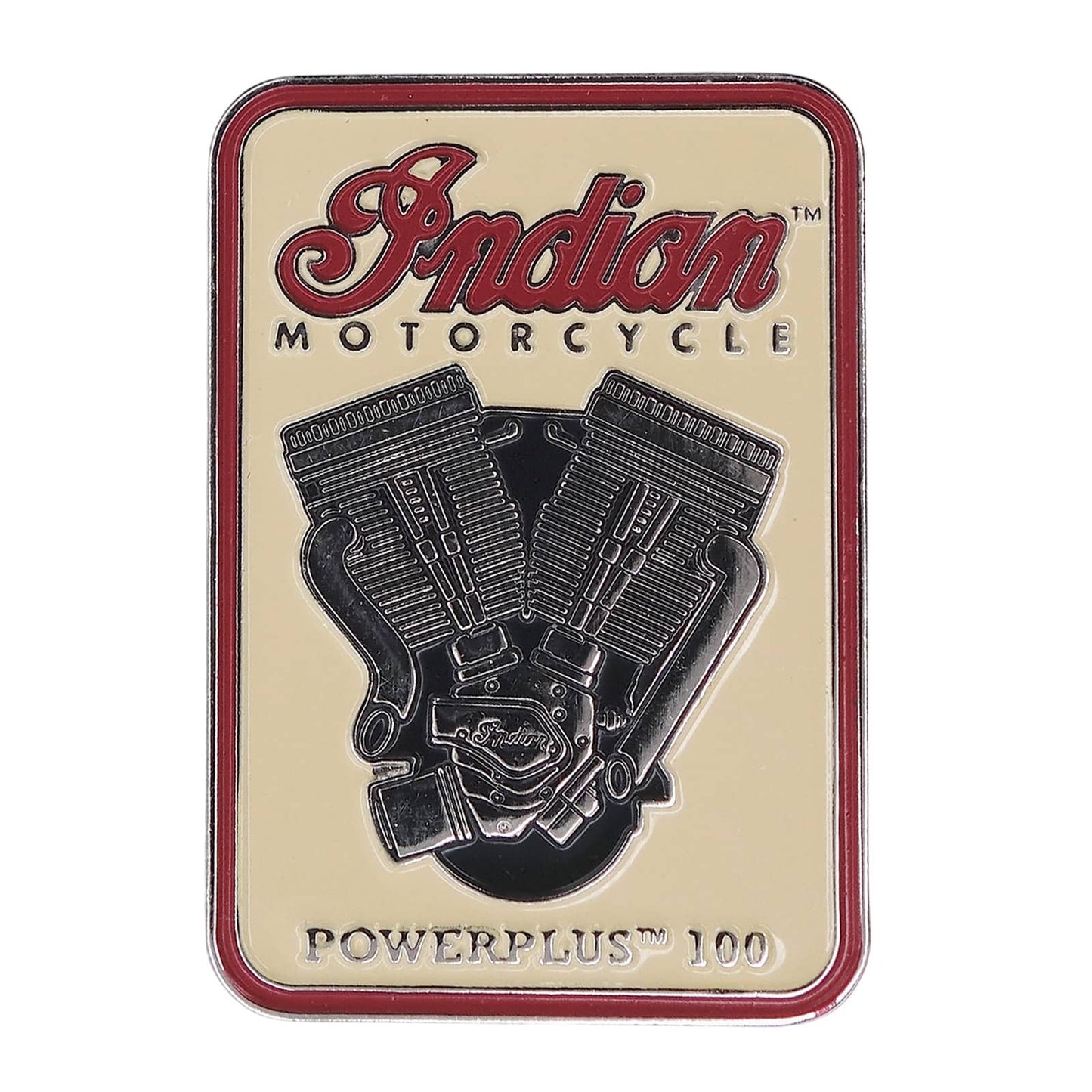 Indian Motorcycle インディアン・モーターサイクル ピンズ PowerPlus100 バイカー