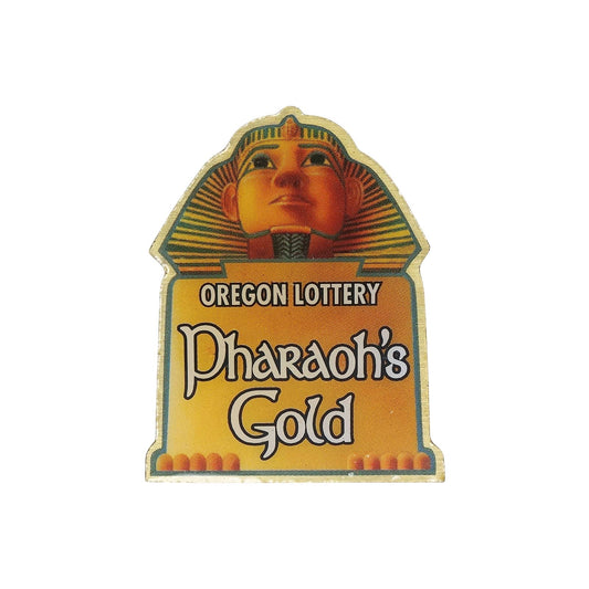 オレゴン州 宝くじ Pharaoh's Gold ピンズ ピンバッチ ファラオ