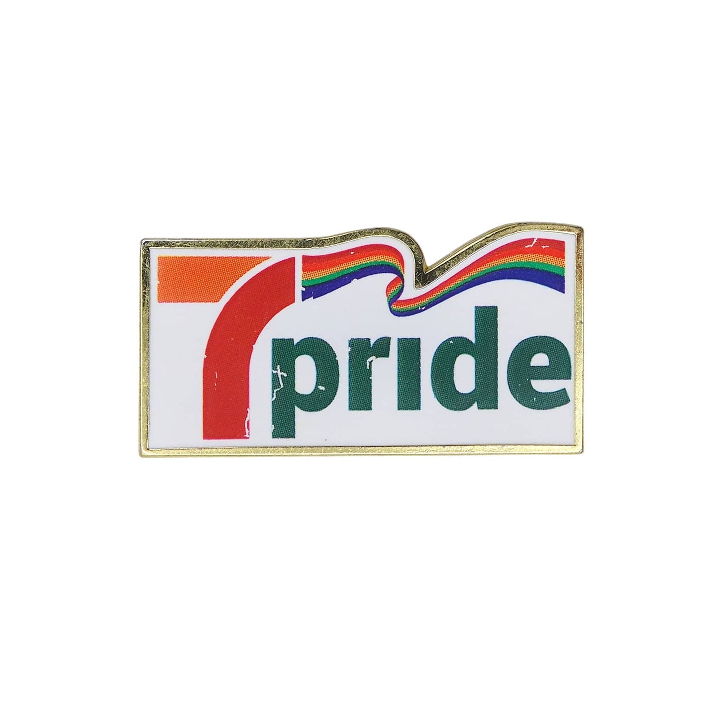 米国 セブン-イレブン 7 pride ピンズ LGBTQ+ 従業員向け ピンバッチ