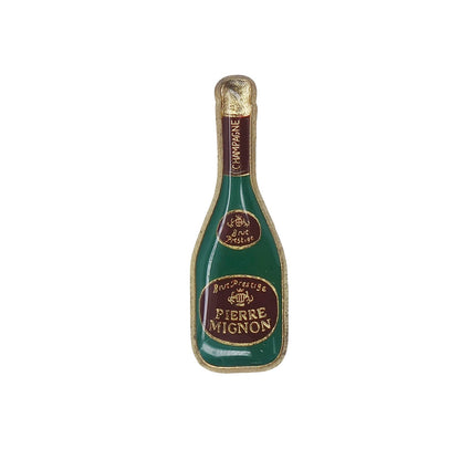 Pierre Mignon ピエール・ミニョン シャンパン ボトル型 ピンズ 酒 ピンバッチ レトロ ビンテージ