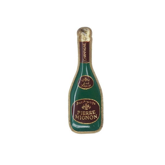 Pierre Mignon ピエール・ミニョン シャンパン ボトル型 ピンズ 酒 ピンバッチ レトロ ビンテージ
