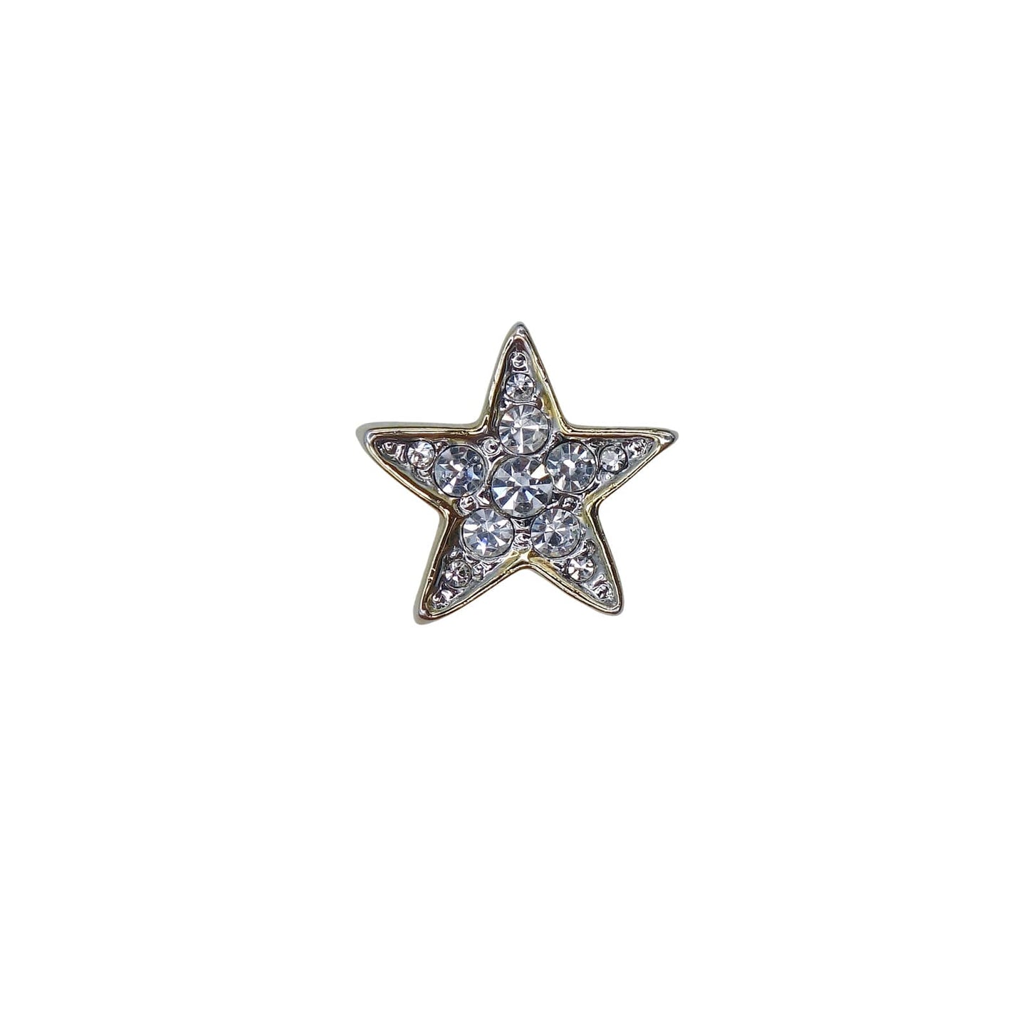スター 星型 ラインストーン ピンズ アクセサリー ピンバッチ