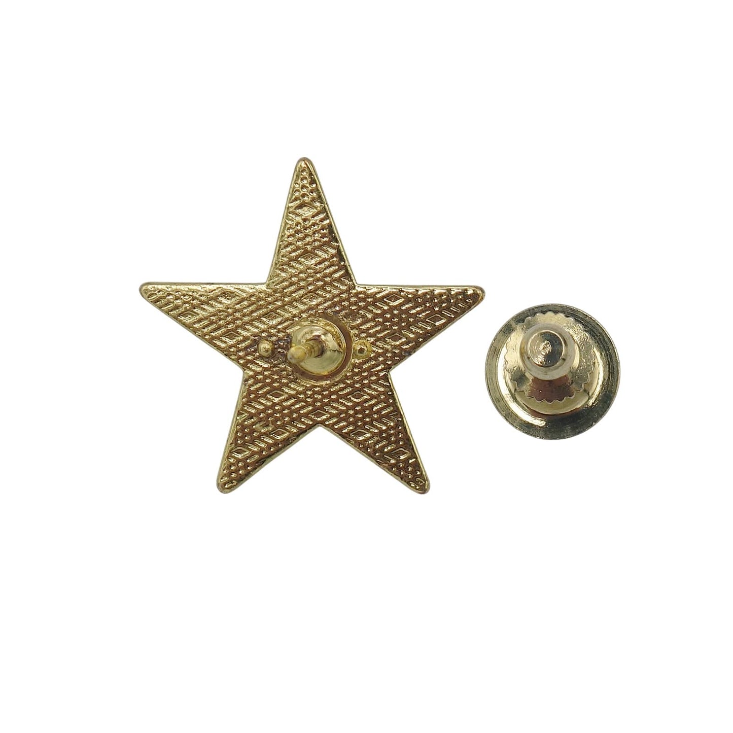 スター 星型 ピンズ 金色 ピンバッチ ラペルピン