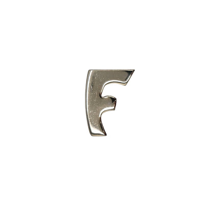 アルファベット イニシャル F ピンズ ラペルピン