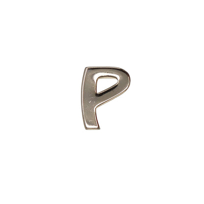 アルファベット イニシャル P ピンズ ラペルピン