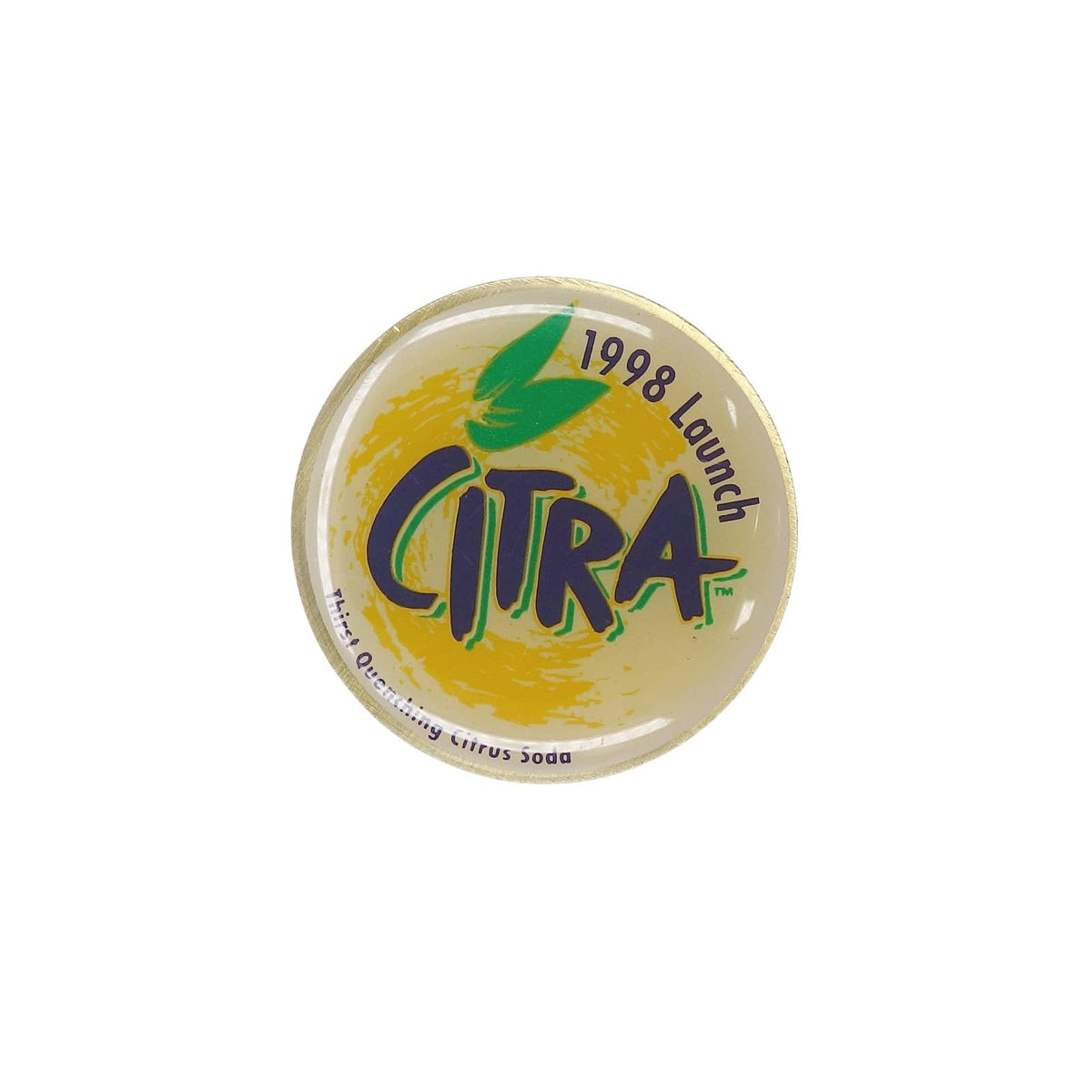 Citra シトラ グレープフルーツ風味の炭酸飲料 ピンズ ロゴ ピンバッチ レトロ 1998年