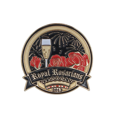 Royal Rosarians ロイヤル・ロザリアンズ 市民団体 ピンズ 薔薇 シャンパングラス