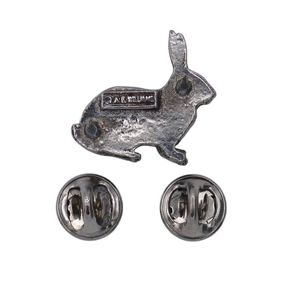 A.E.Williams ウサギ 動物 ピューター ピンズ アクセサリー ピンバッチ