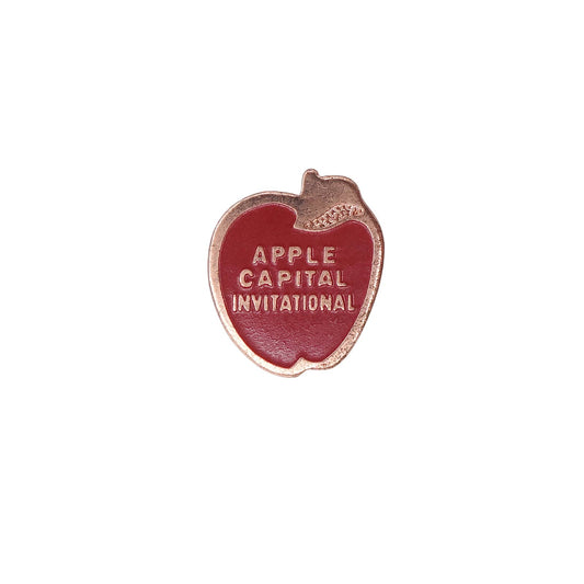 APPLE CAPITAL INVITATIONAL 水泳競技大会 ピンズ リンゴ