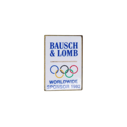 BAUSCH & LOMB オリンピック スポンサー ピンズ 五輪 レトロ ピンバッチ