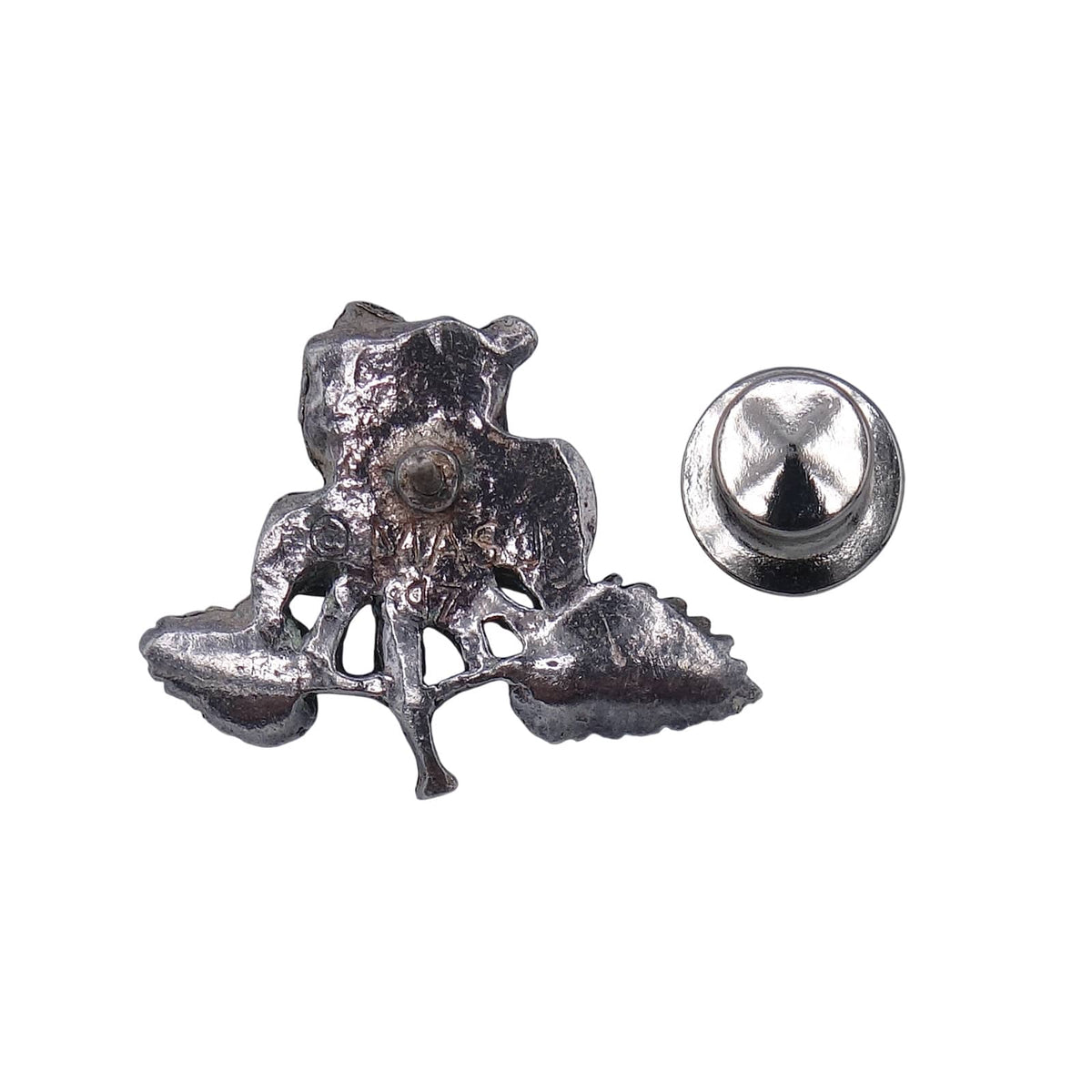 薔薇 ピューター ピンズ 花 MASJ 1997年 レトロ アクセサリー ピンバッチ