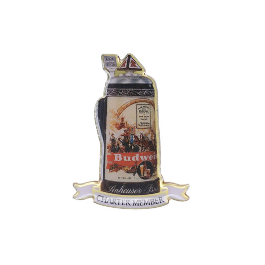 Anheuser-Busch Collectors Club ビアスタイン型 ピンズ コレクターズ ピンバッジ バドワイザー