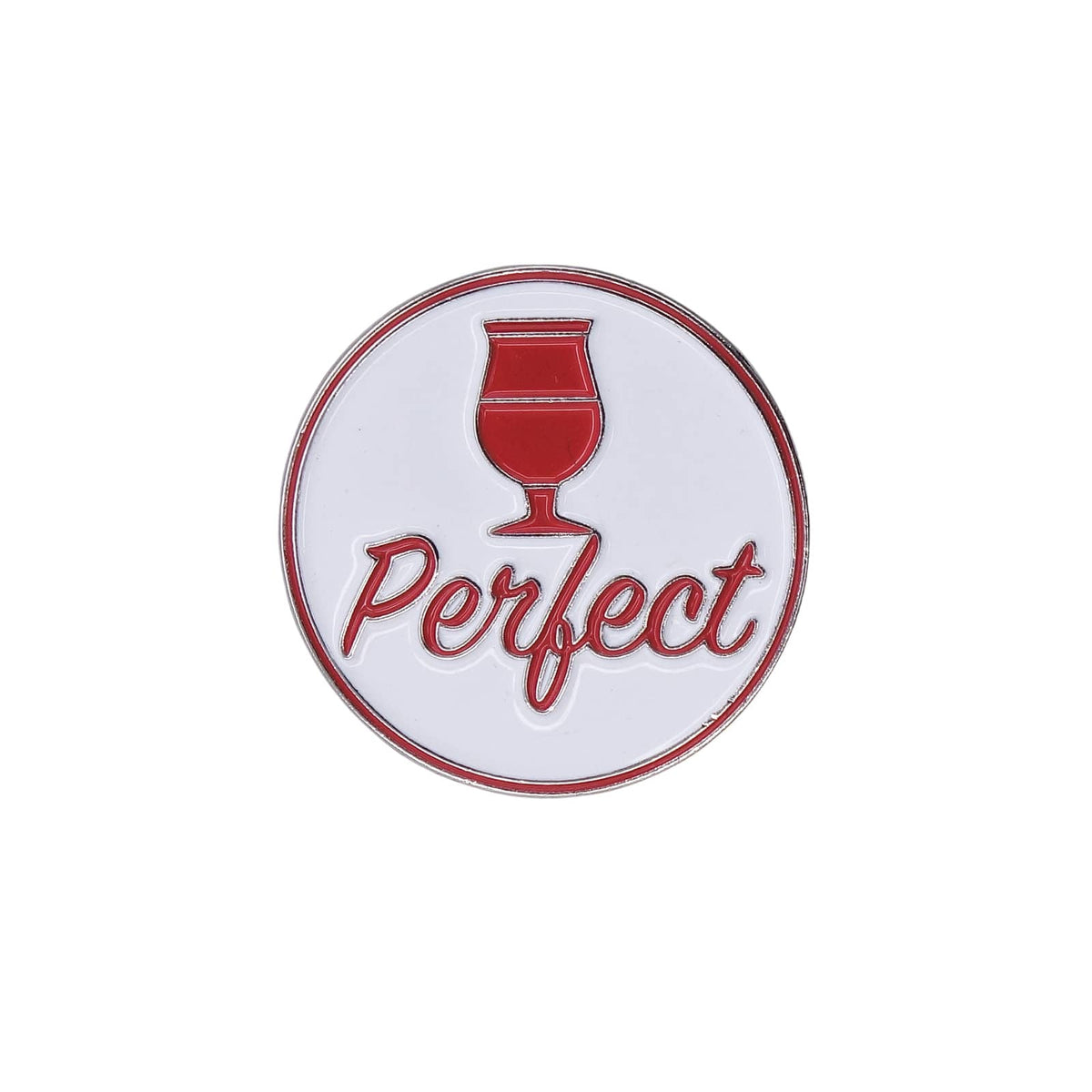 Perfect ワイングラス ピンズ ピンバッチ