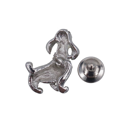 プードル 犬 ピンズ 動物 ラインストーン アクセサリー ピンバッチ コスチュームジュエリー