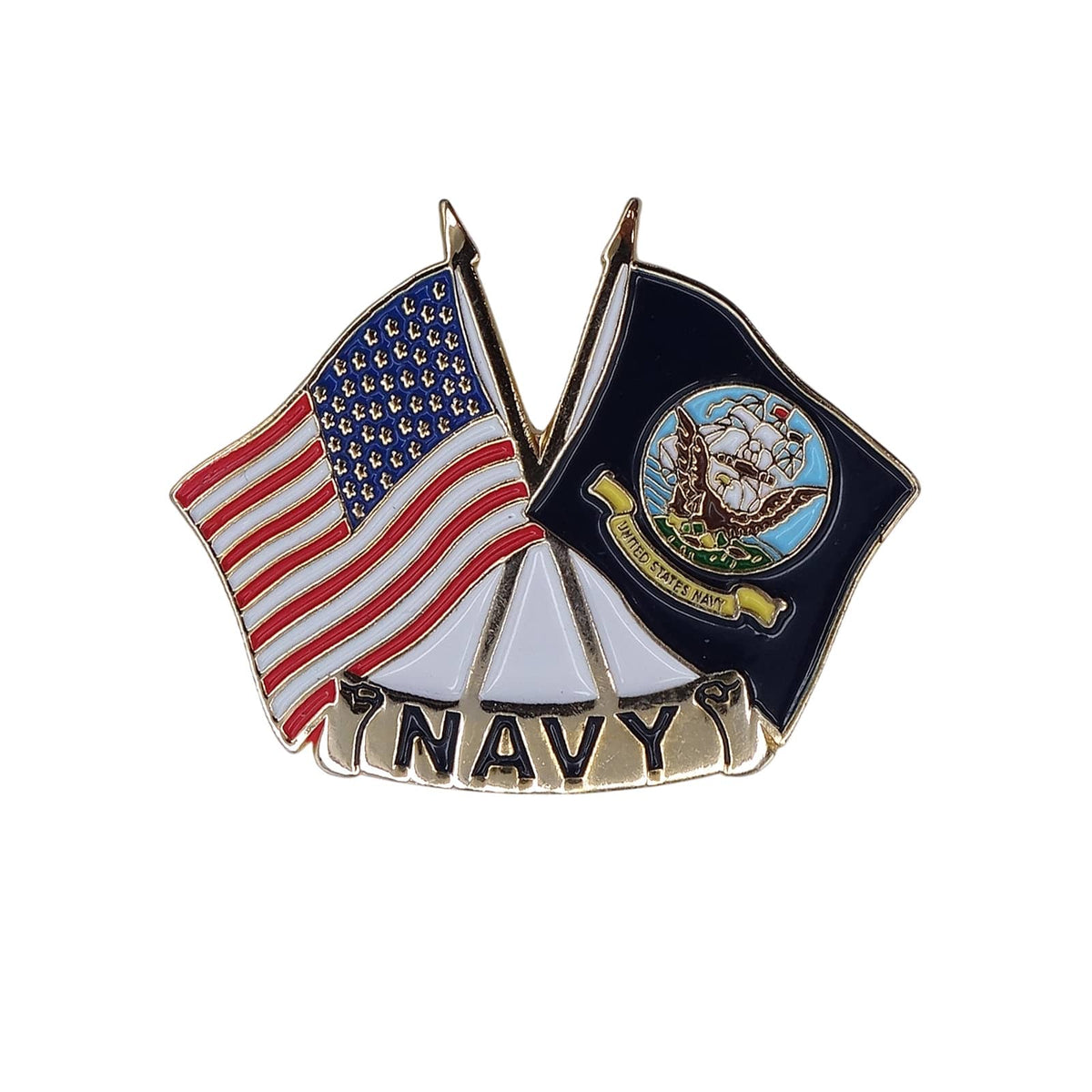 星条旗 US NAVY 旗 ピンズ アメリカ海軍 ラペルピン バッチ ミリタリー