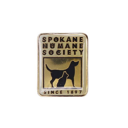 犬 猫 SPOKANE HUMANE SOCIETY 動物保護団体 ピンズ ピンバッチ