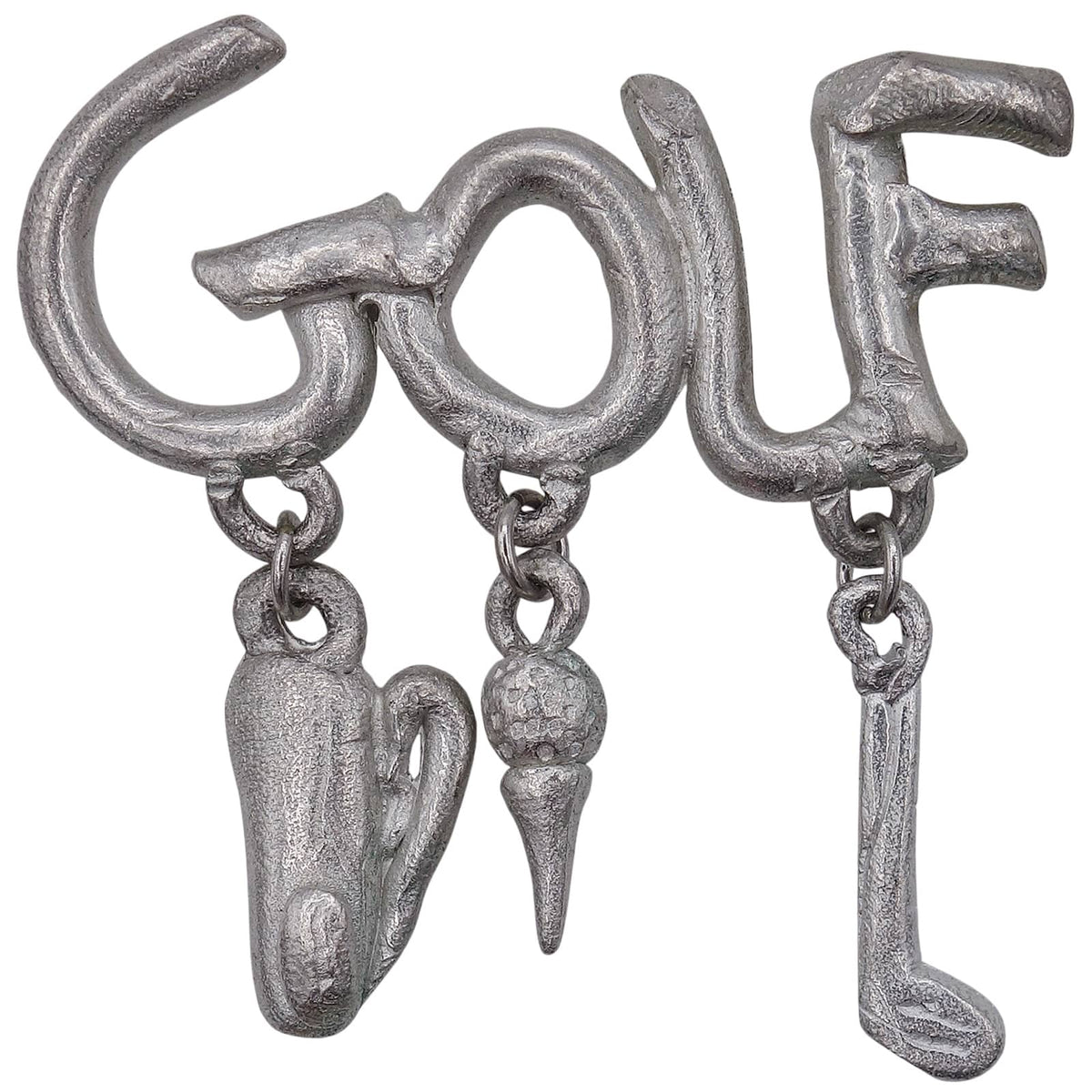 GOLF ゴルフ ピンズ 文字 ピンバッチ アクセサリー