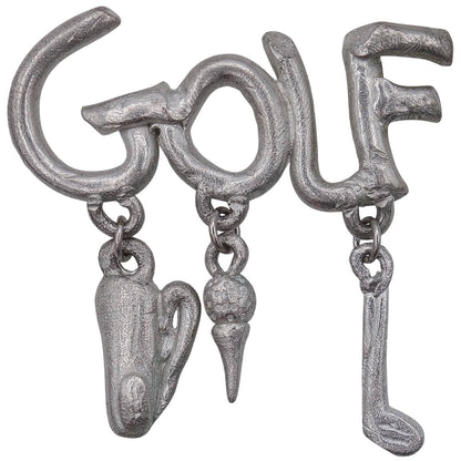 GOLF ゴルフ ピンズ 文字 ピンバッチ アクセサリー