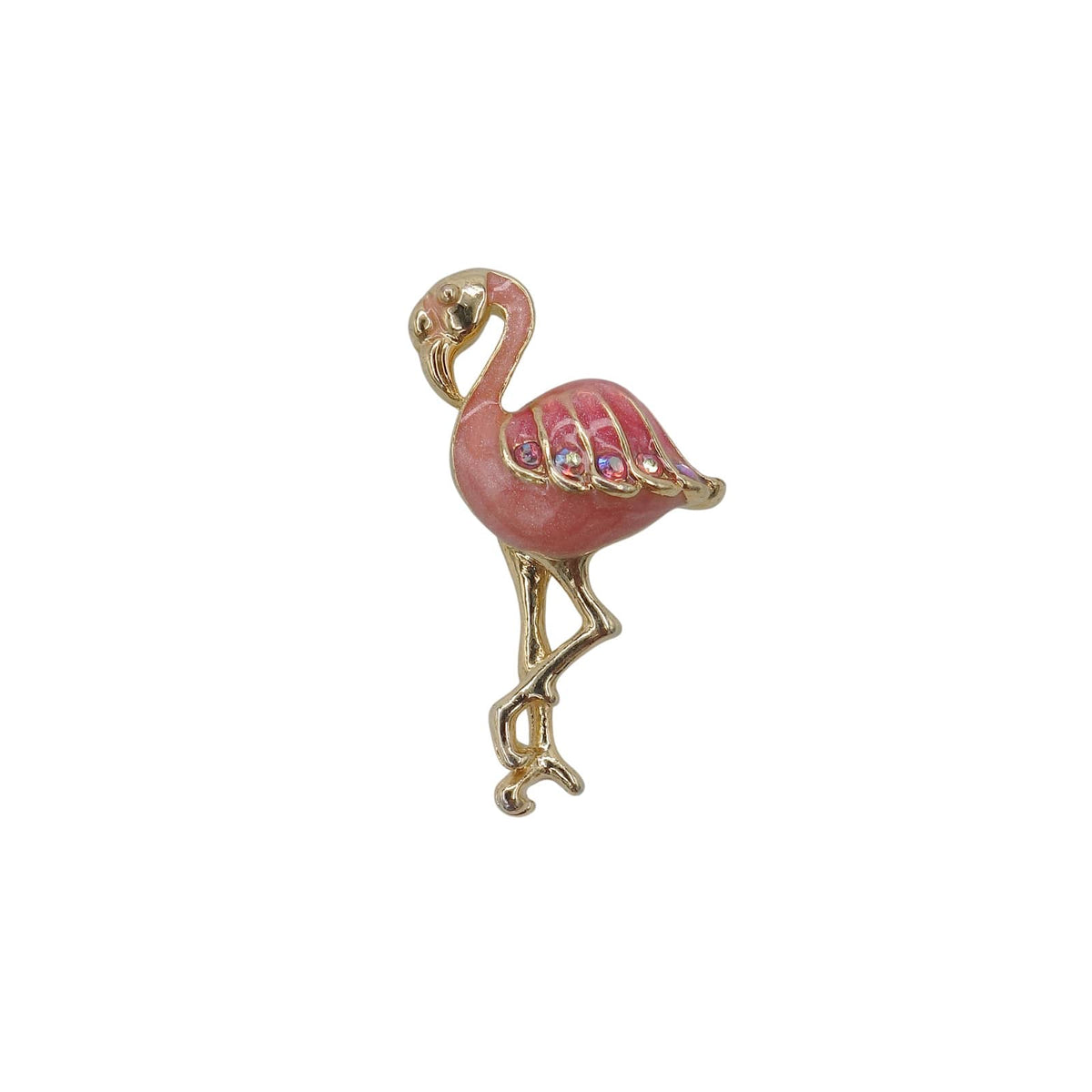 AVON NR フラミンゴ ヴィンテージ ピンズ 鳥 エイボン アクセサリー コスチューム・ジュエリー ピンバッジ